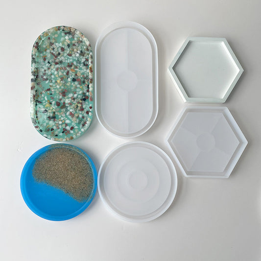 Glue Dropping Mould For Round Hexagon Oval Cup Cushion