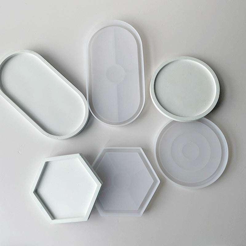 Glue Dropping Mould For Round Hexagon Oval Cup Cushion