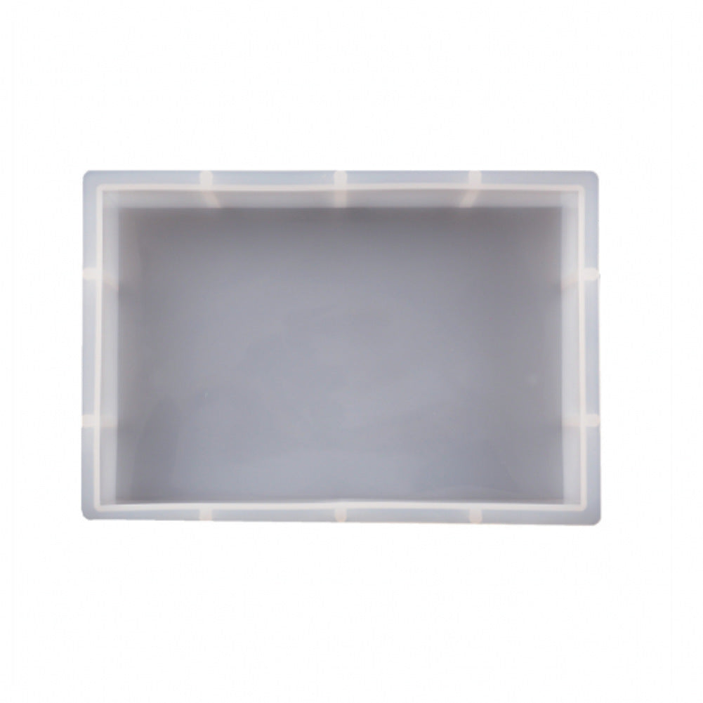 Silicone Geometric Cube Desktop Ornament Crystal Epoxy Mould