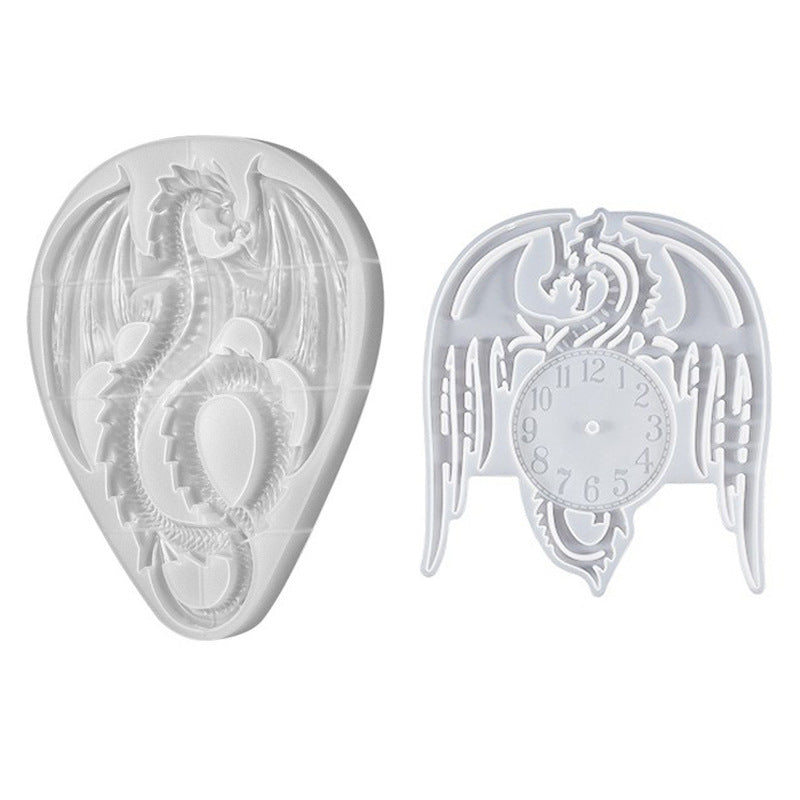 Digital Clock Decoration Resin Silicone Mold