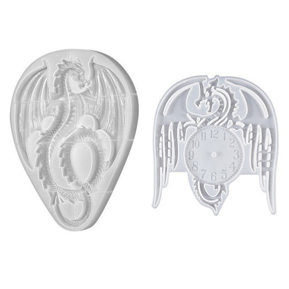 Digital Clock Decoration Resin Silicone Mold