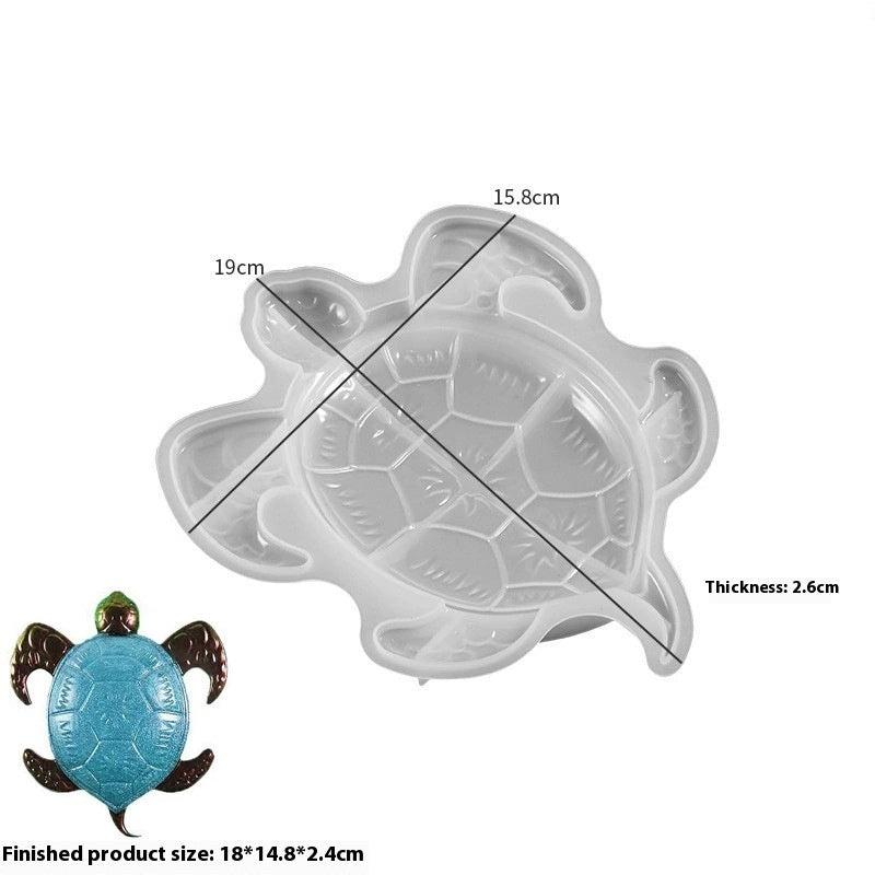 Digital Clock Decoration Resin Silicone Mold