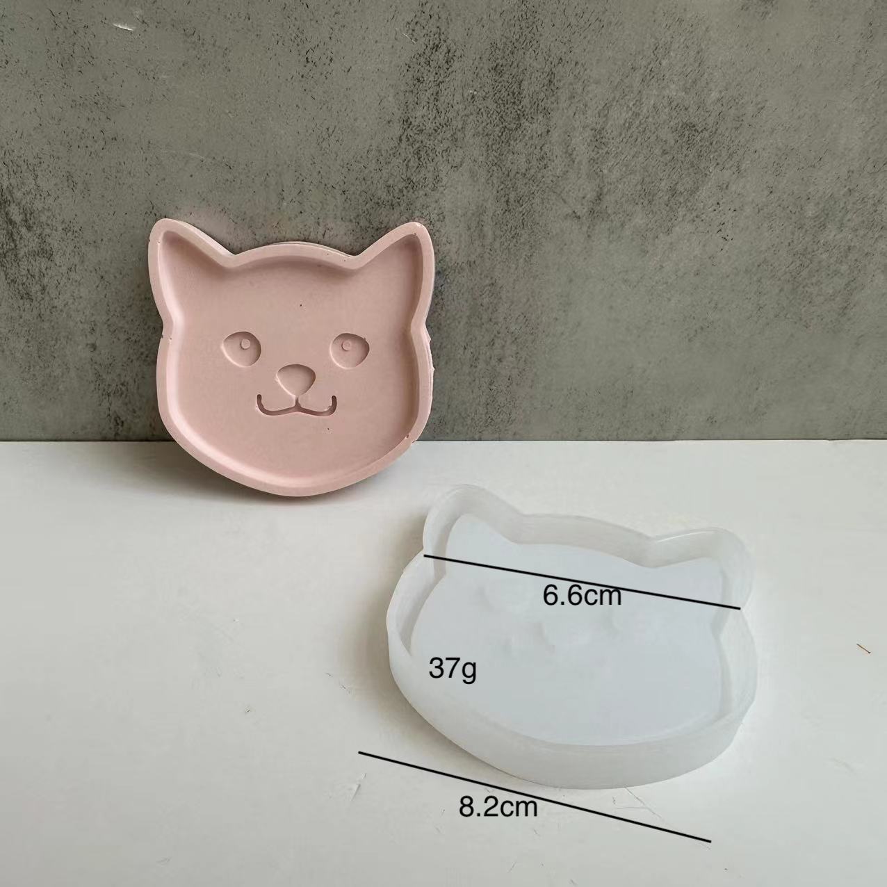 Cat Bone Pet Coaster Silicone Mould