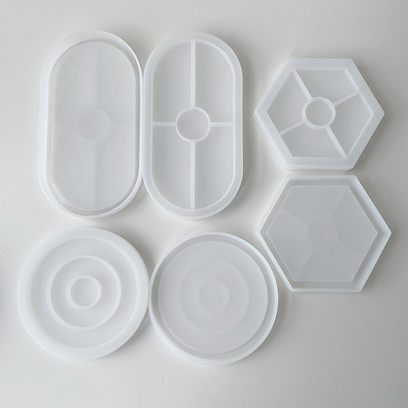 Glue Dropping Mould For Round Hexagon Oval Cup Cushion
